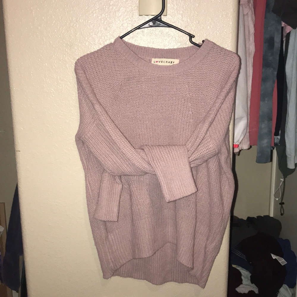 Pink Sweater